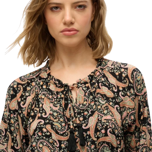 SUPERDRY ŽENSKA HALJINA CRNA 47683