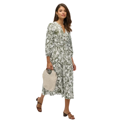 SUPERDRY ŽENSKA HALJINA MASLINASTA 47687