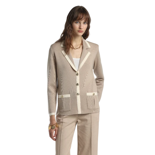 Luisa Spagnoli ŽENSKA JAKNA BEŽ