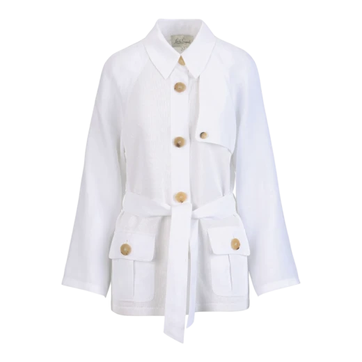 Luisa Spagnoli ŽENSKA JAKNA BIJELA 50037