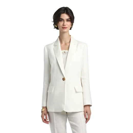 Luisa Spagnoli ŽENSKA JAKNA BIJELA