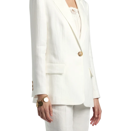 Luisa Spagnoli ŽENSKA JAKNA BIJELA 50050