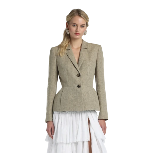 Luisa Spagnoli ŽENSKA JAKNA BEŽ 50051