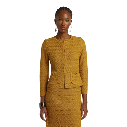 Luisa Spagnoli ŽENSKA JAKNA ŽUTA