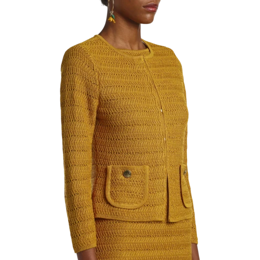 Luisa Spagnoli ŽENSKA JAKNA ŽUTA 50061