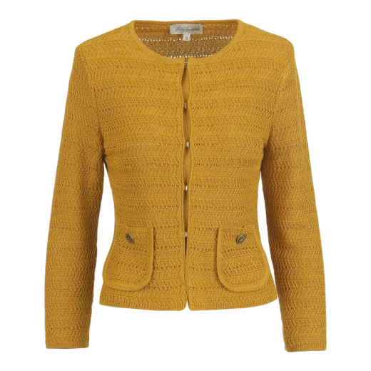 Luisa Spagnoli ŽENSKA JAKNA ŽUTA 50061