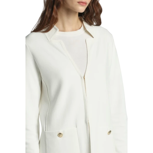 Luisa Spagnoli ŽENSKA JAKNA BIJELA 50070