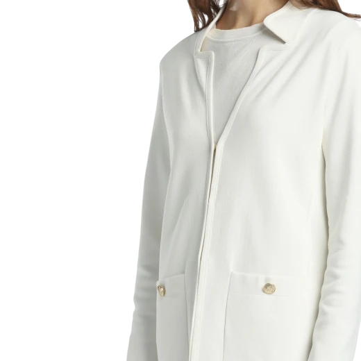 Luisa Spagnoli ŽENSKA JAKNA BIJELA 50070