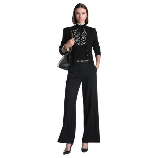Luisa Spagnoli ŽENSKA JAKNA CRNA 51717