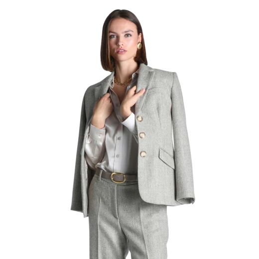Luisa Spagnoli ŽENSKA JAKNA SIVA