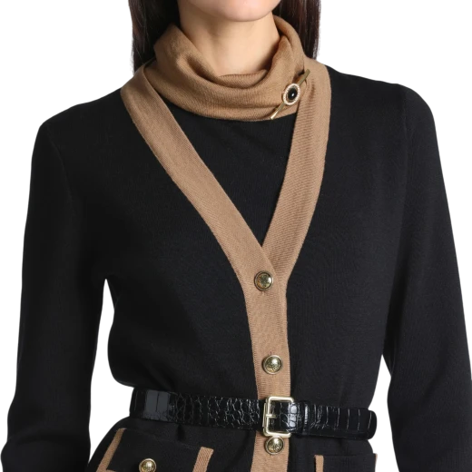 Luisa Spagnoli ŽENSKA JAKNA CRNA 54168