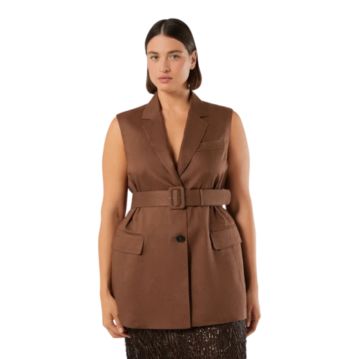 MARINA RINALDI ŽENSKA JAKNA SMEĐA 48224