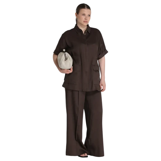 MARINA RINALDI ŽENSKA JAKNA SMEĐA 50447