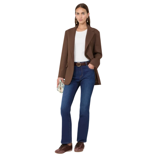 MAX MARA WEEKEND ŽENSKA JAKNA SMEĐA
