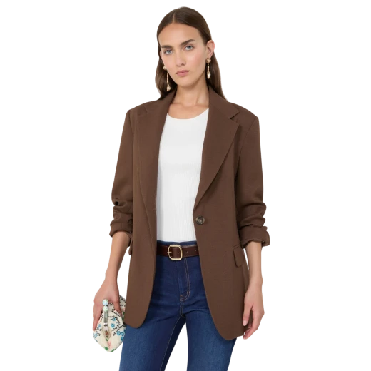 MAX MARA WEEKEND ŽENSKA JAKNA SMEĐA 51945