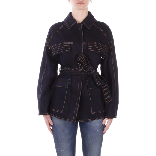 MM by Max Mara ŽENSKA JAKNA PLAVA