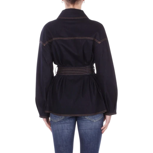 MM by Max Mara ŽENSKA JAKNA PLAVA 47245