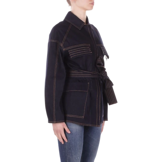 MM by Max Mara ŽENSKA JAKNA PLAVA 47245