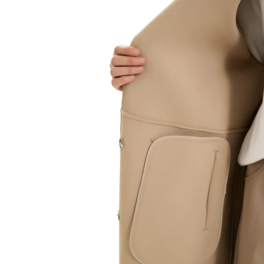 MM by Max Mara ŽENSKA JAKNA BEŽ 48219