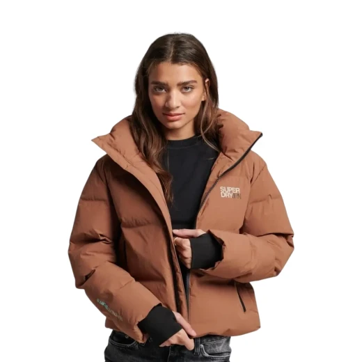 SUPERDRY ŽENSKA JAKNA SMEĐA