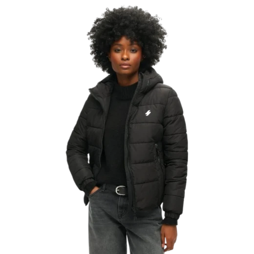 SUPERDRY ŽENSKA JAKNA CRNA 37244