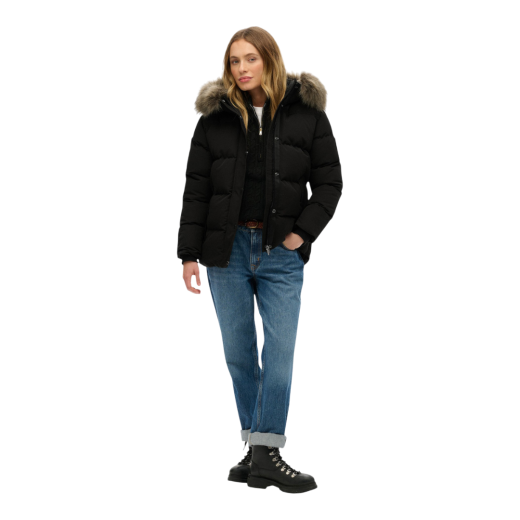 SUPERDRY ŽENSKA JAKNA CRNA 46530