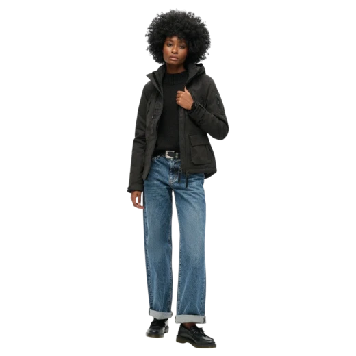 SUPERDRY ŽENSKA JAKNA CRNA 47665