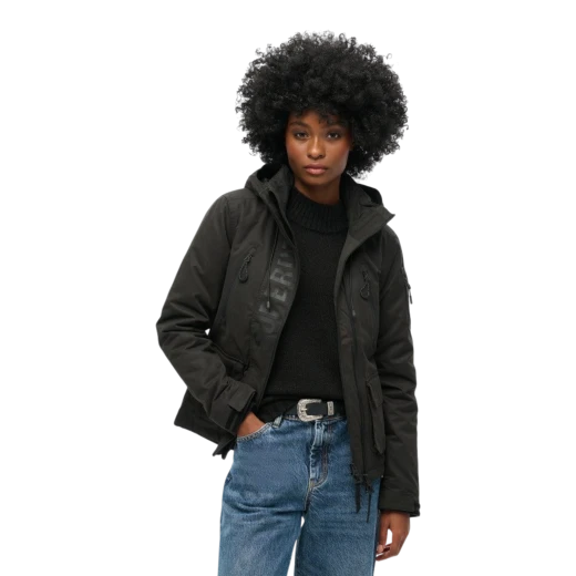 SUPERDRY ŽENSKA JAKNA CRNA 47665