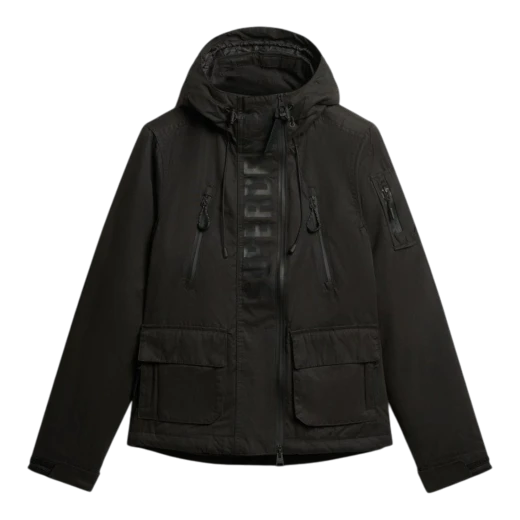 SUPERDRY ŽENSKA JAKNA CRNA 47665