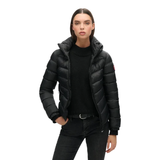 SUPERDRY ŽENSKA JAKNA CRNA