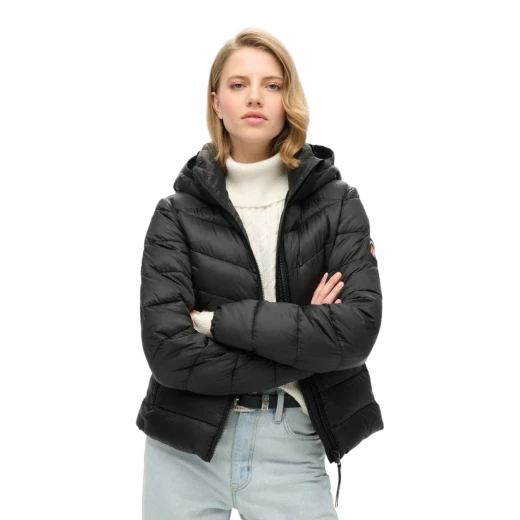 SUPERDRY ŽENSKA JAKNA CRNA
