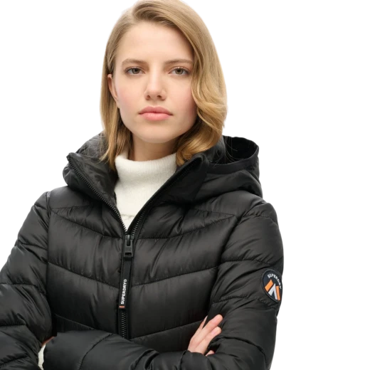 SUPERDRY ŽENSKA JAKNA CRNA 47670