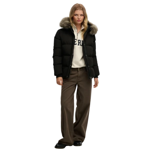 SUPERDRY ŽENSKA JAKNA CRNA 52734