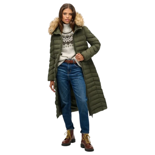 SUPERDRY ŽENSKA JAKNA MASLINASTA 52805