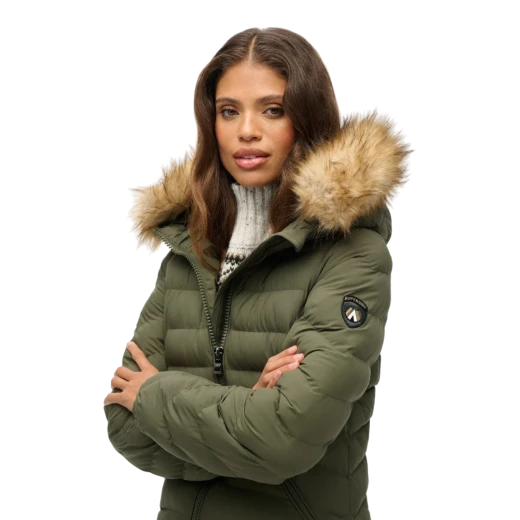 SUPERDRY ŽENSKA JAKNA MASLINASTA 52805