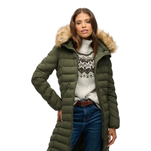 SUPERDRY ŽENSKA JAKNA MASLINASTA 52805