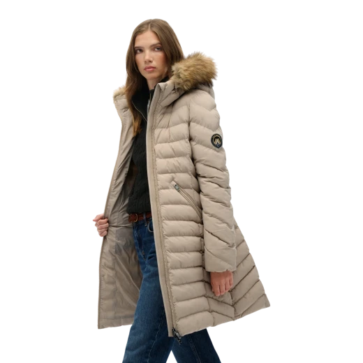 SUPERDRY ŽENSKA JAKNA SIVA 52829