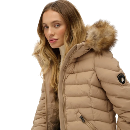 SUPERDRY ŽENSKA JAKNA BEŽ 52832