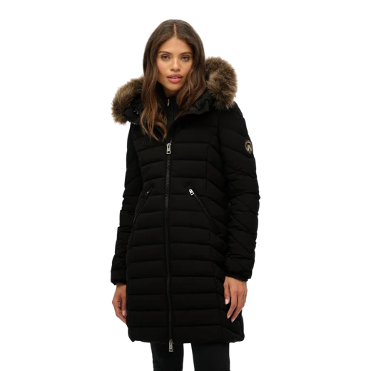 SUPERDRY ŽENSKA JAKNA CRNA