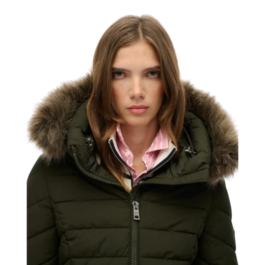 SUPERDRY ŽENSKA JAKNA MASLINASTA 52879