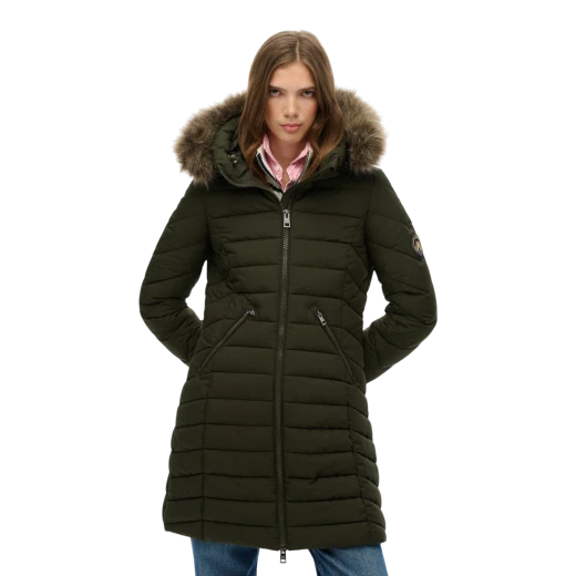 SUPERDRY ŽENSKA JAKNA MASLINASTA 52879