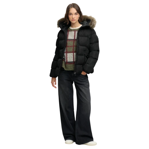 SUPERDRY ŽENSKA JAKNA CRNA 53151