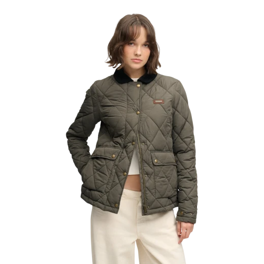 SUPERDRY ŽENSKA JAKNA MASLINASTA 53153