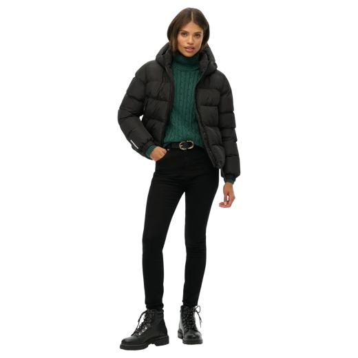 SUPERDRY ŽENSKA JAKNA CRNA 53155