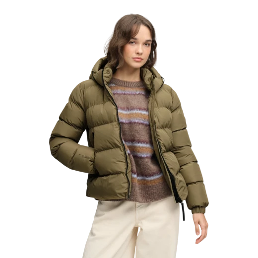 SUPERDRY ŽENSKA JAKNA MASLINASTA