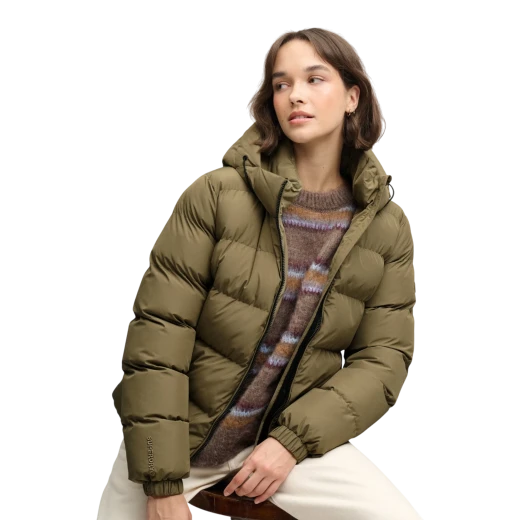 SUPERDRY ŽENSKA JAKNA MASLINASTA 53156