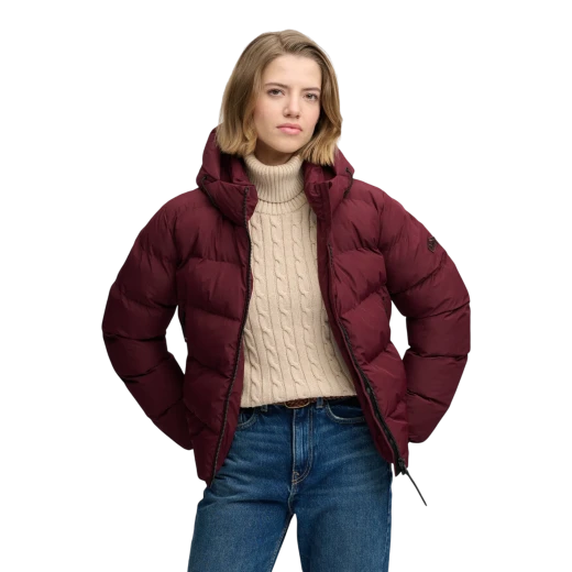 SUPERDRY ŽENSKA JAKNA BORDO