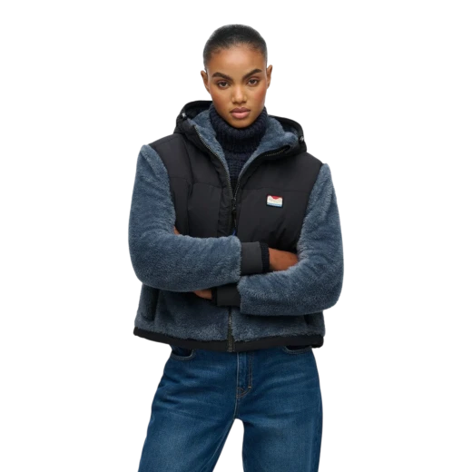 SUPERDRY ŽENSKA JAKNA SIVA 53161