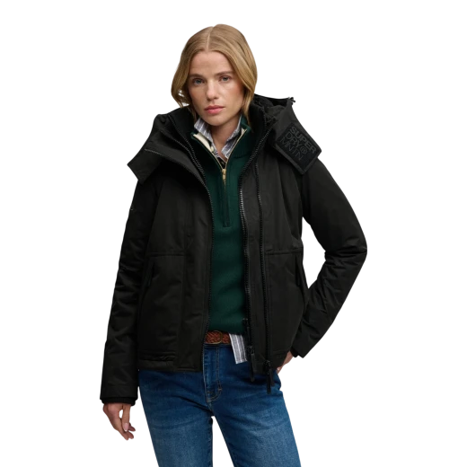 SUPERDRY ŽENSKA JAKNA CRNA