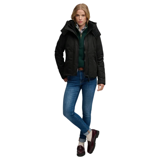 SUPERDRY ŽENSKA JAKNA CRNA 53164